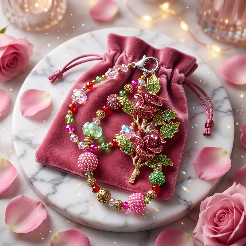 Roses Key Chain/Phone Chain