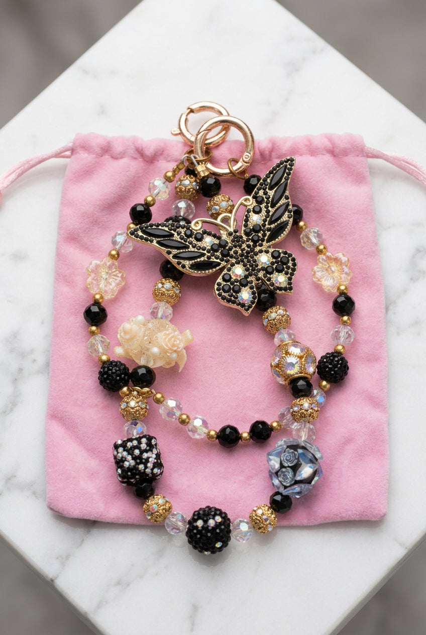 Butterfly Phone Chain Key Chain