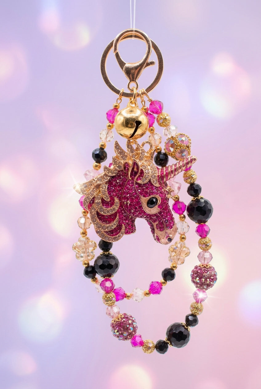Unicorn Phone Chain Key Chain