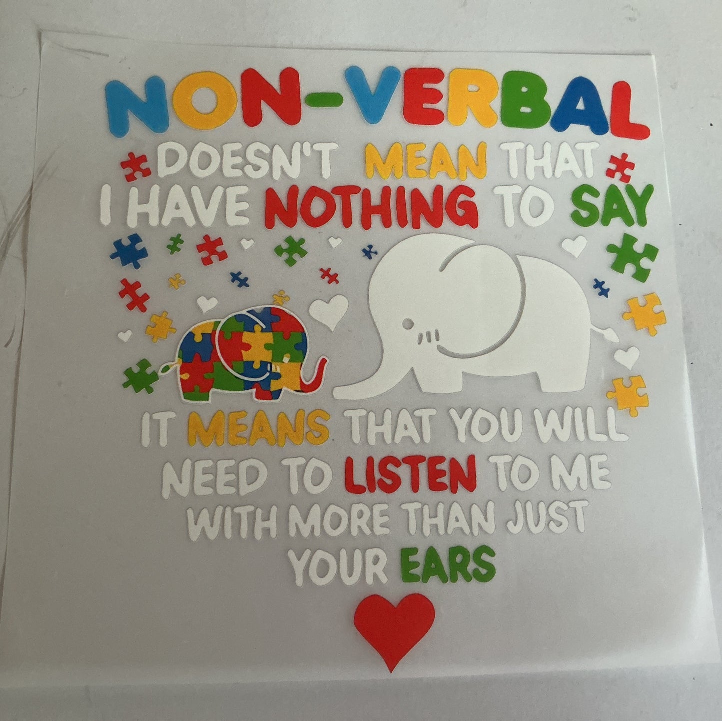 Non-Verbal