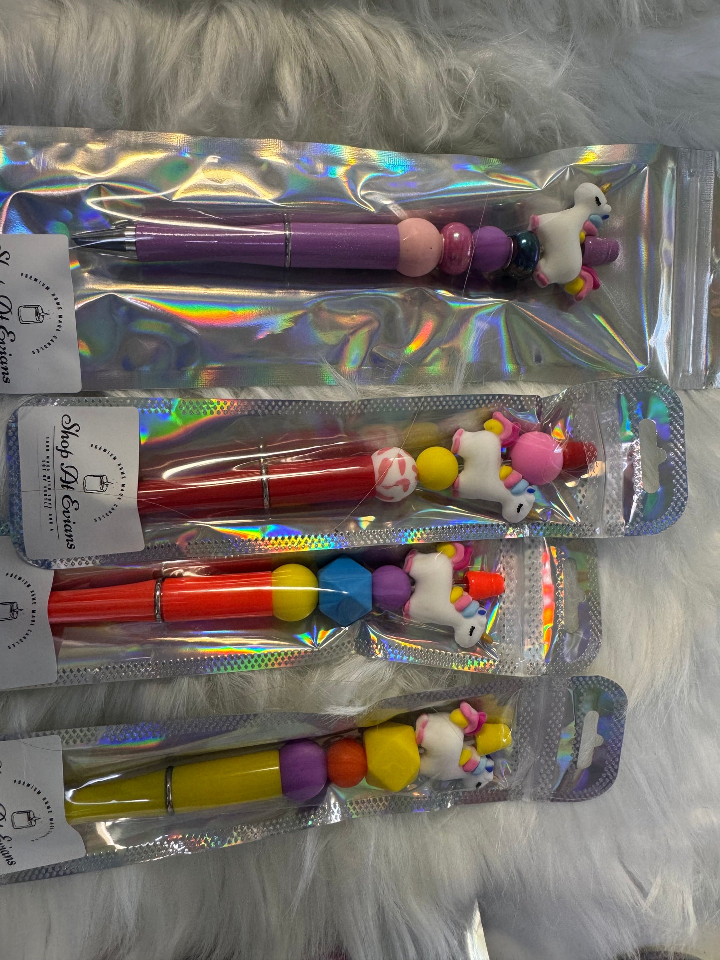 Assorted Beaded Pens