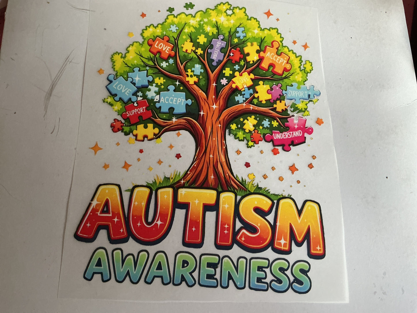 Autism Awareness Tree