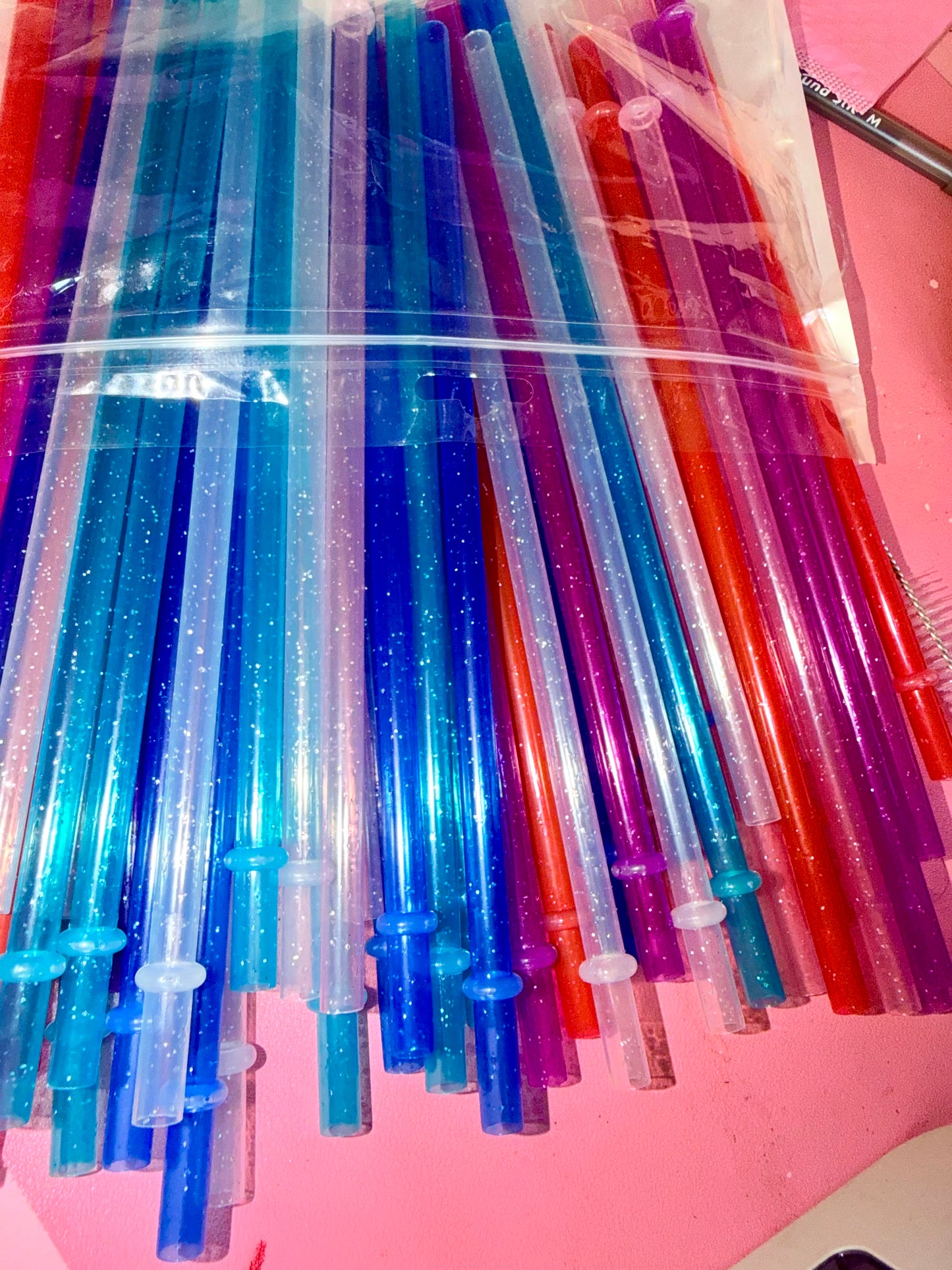 Glitter Straws