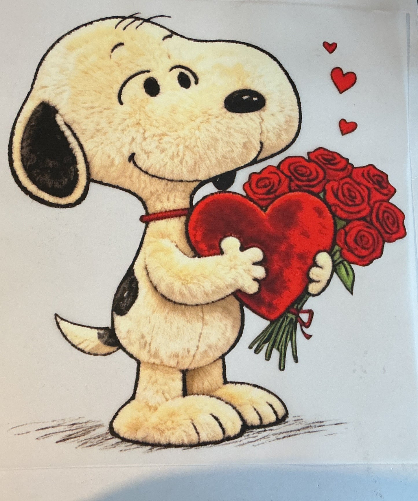 Snoopy Loves Chocolates & Roses