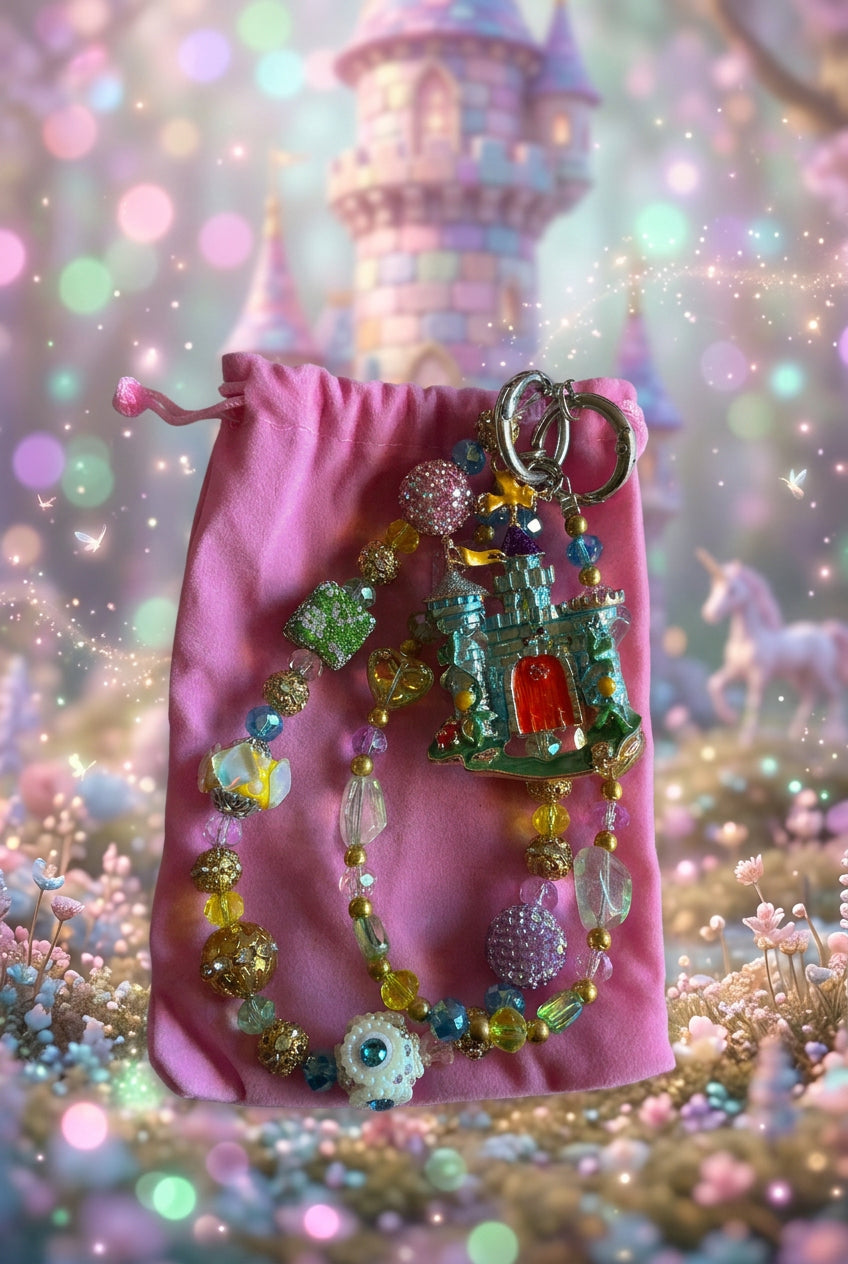 Castle Key Chain/Phone Chain