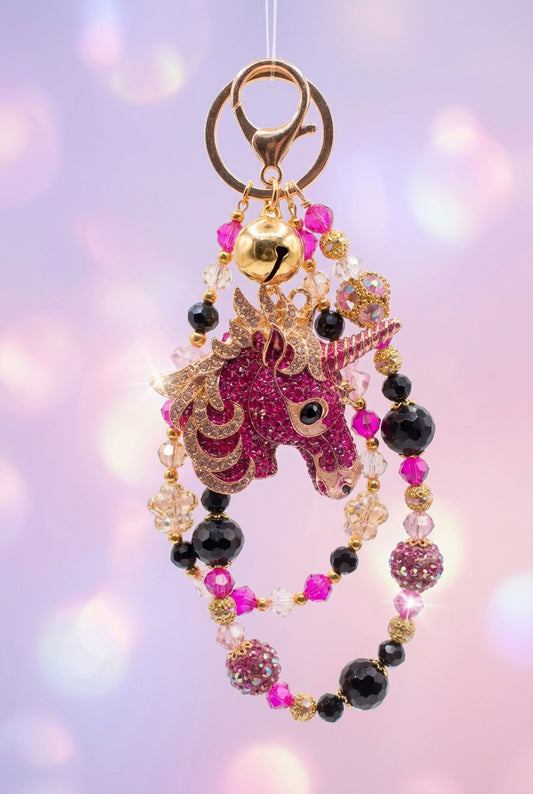 Unicorn Phone Chain Key Chain