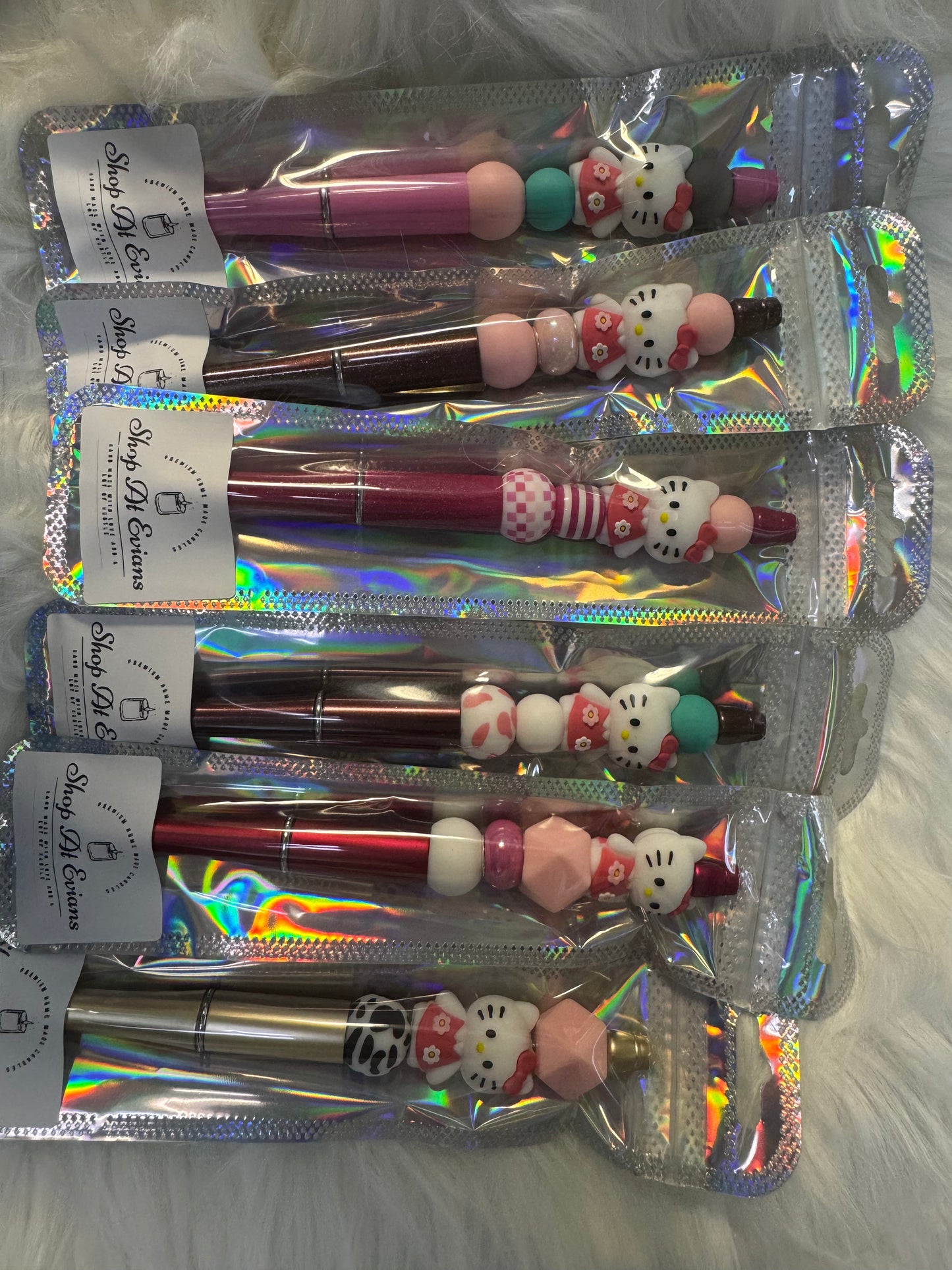 Character Beaded Pens