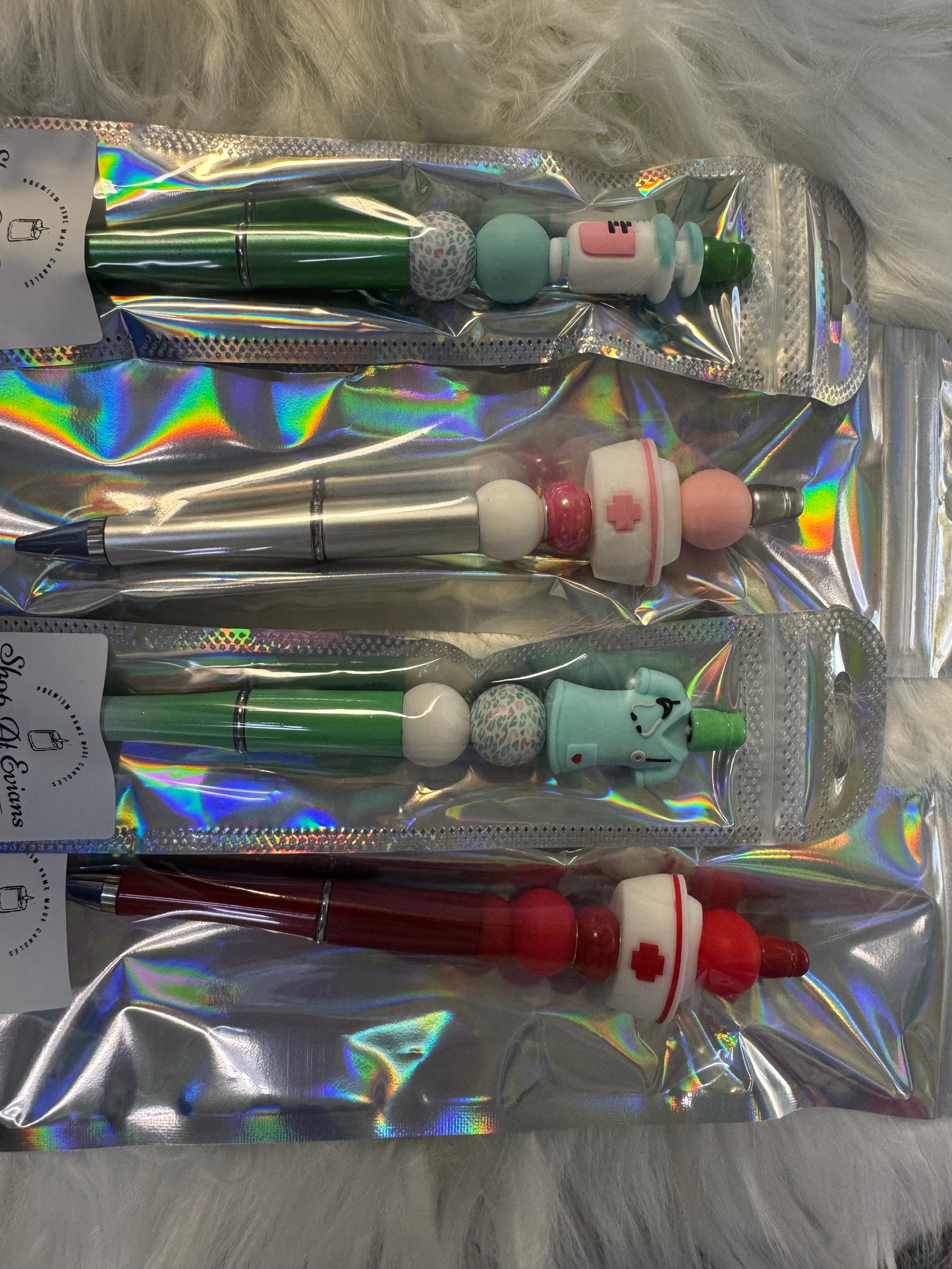 Assorted Beaded Pens