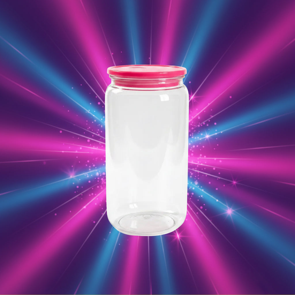16oz Acrylic Tumbler Cups with color Lids & Straw