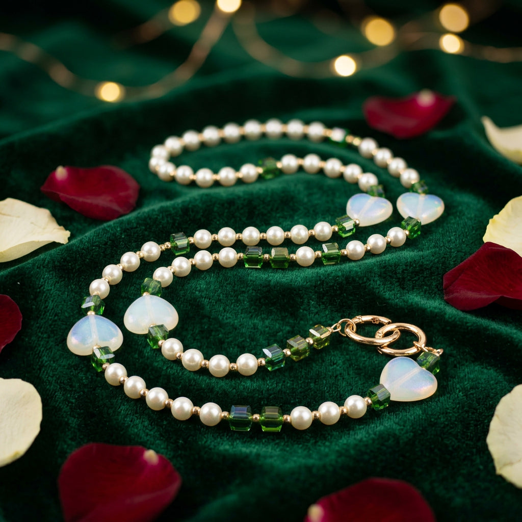 XL Heart Green KeyChain/Phone Chain